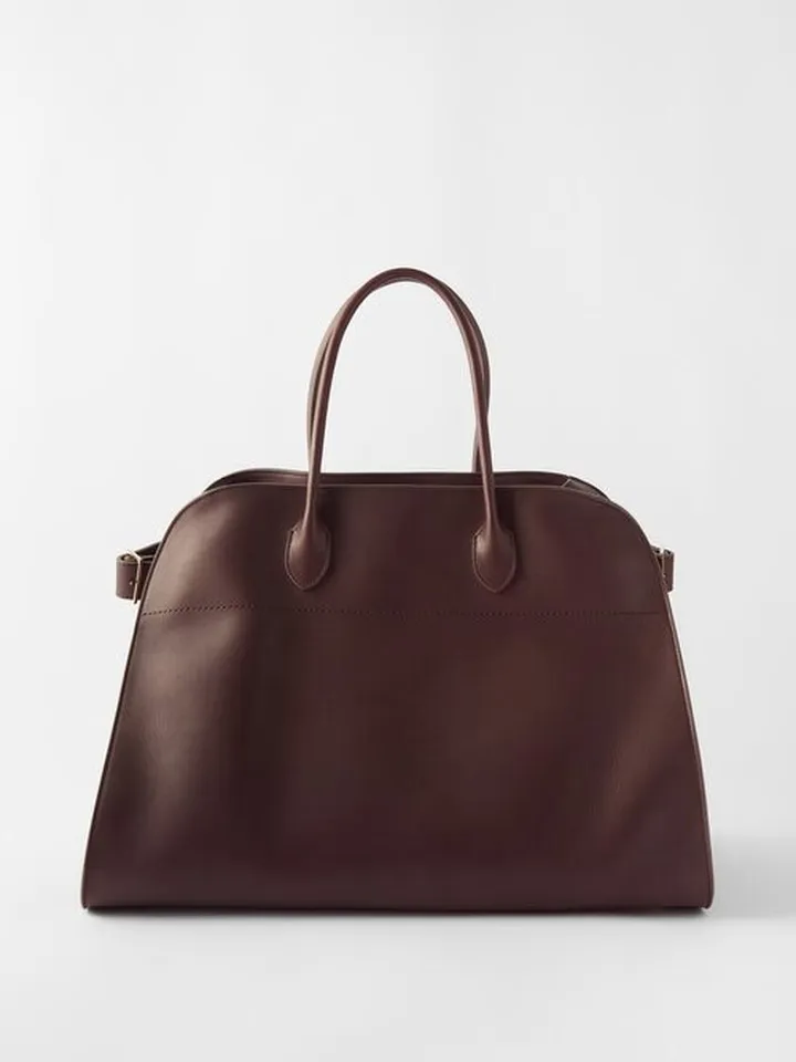 Margaux 17 Grained-leather Handbag
