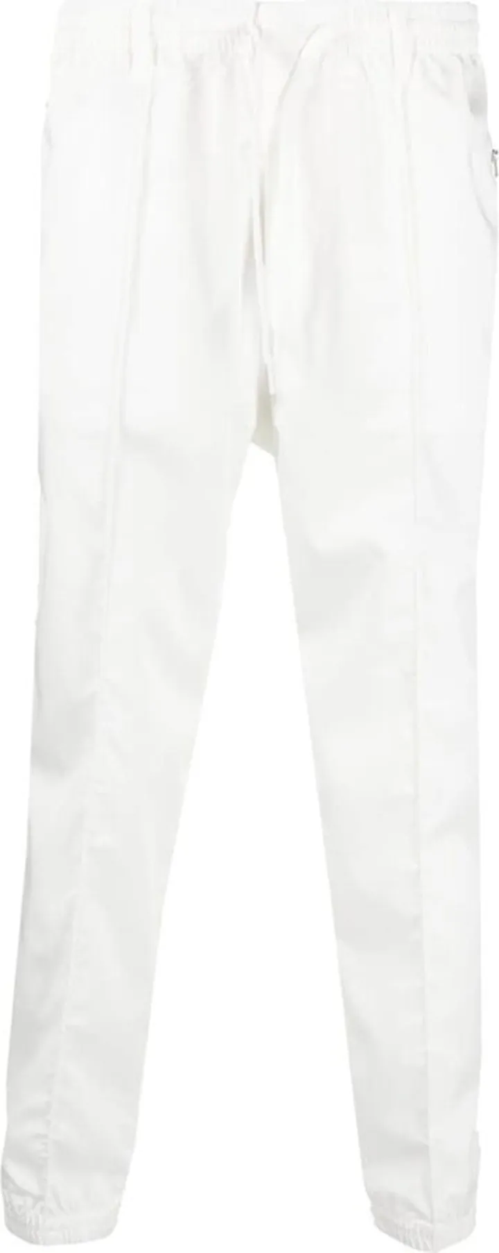 Logo-Plaque Tapered-Leg Trousers