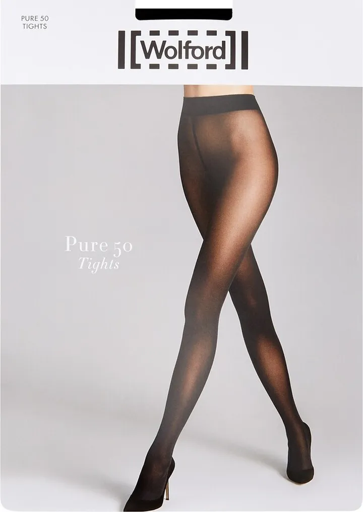 Wolford Pure Black 50 Denier Tights