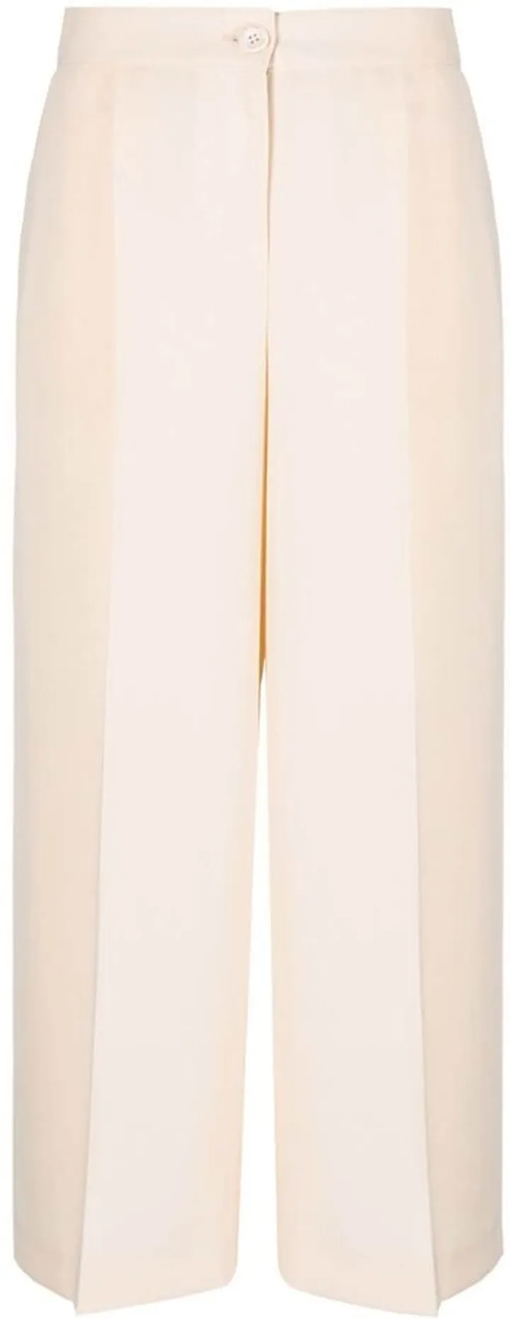 Cropped Wide-Leg Trousers