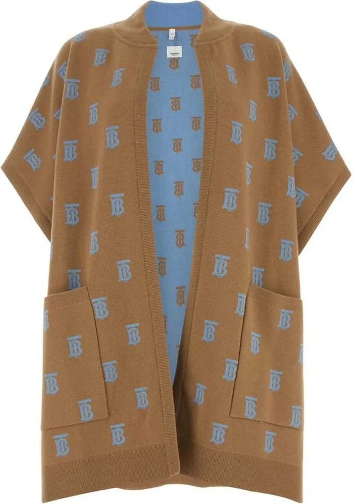 Burberry Monogram Jacquard Cape