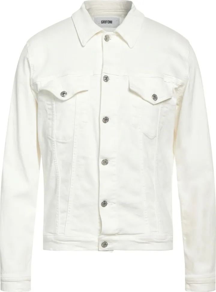 Denim Outerwear White