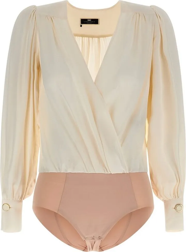 Elisabetta Franchi Wraparound Bodysuit