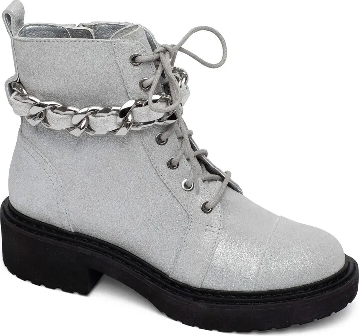 Thexton Chain Lace-Up Boot