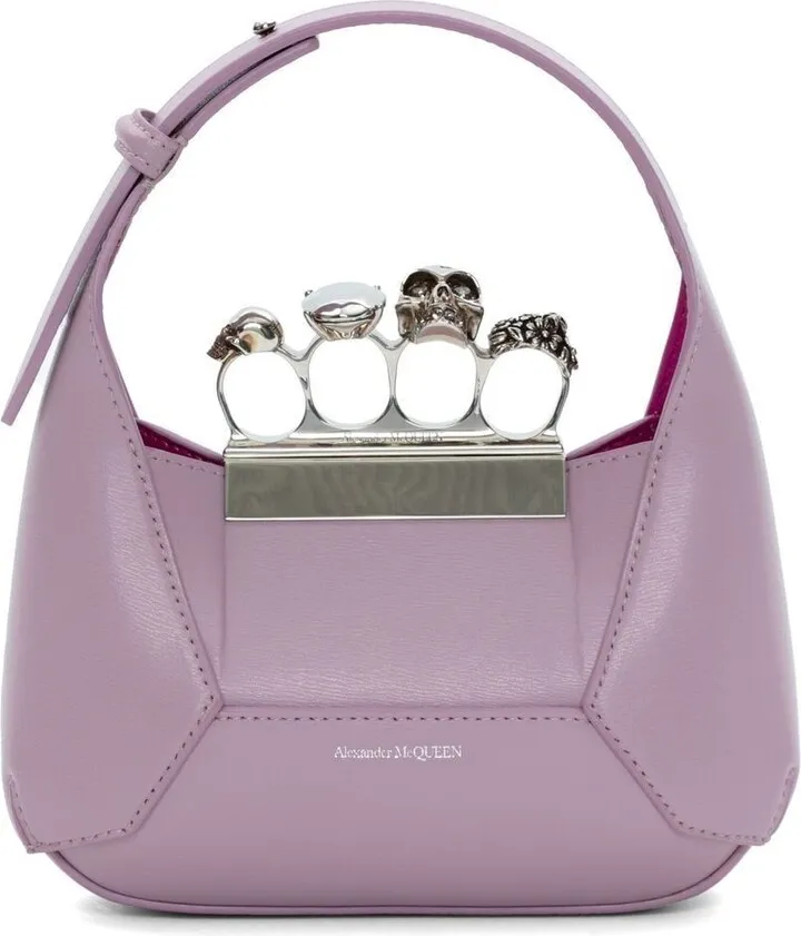 Pink The Jewelled Hobo Mini Bag
