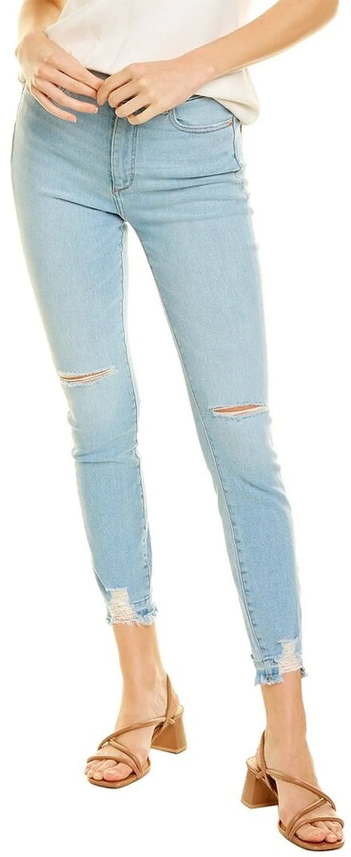 DL1961 Farrow Dark Indigo High-Rise Ankle Jean