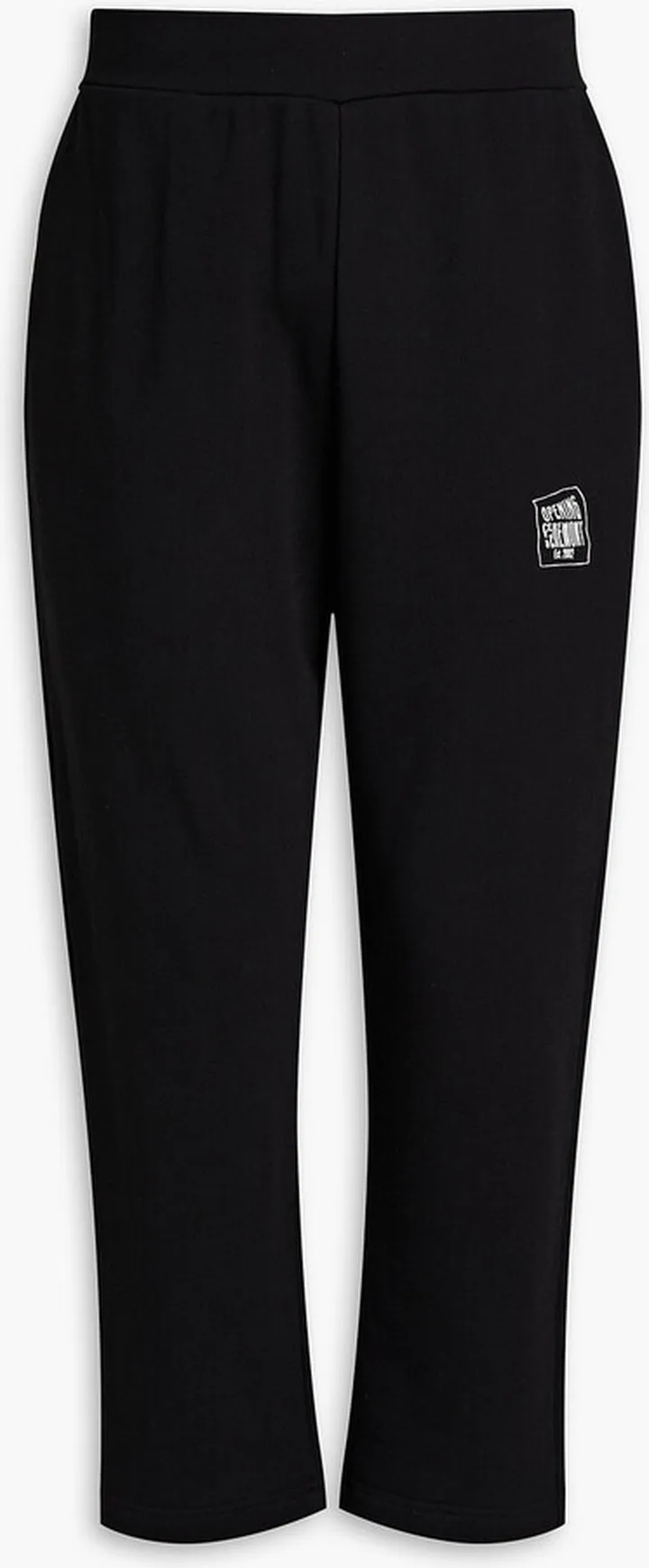 Logo-print French cotton-terry track pants
