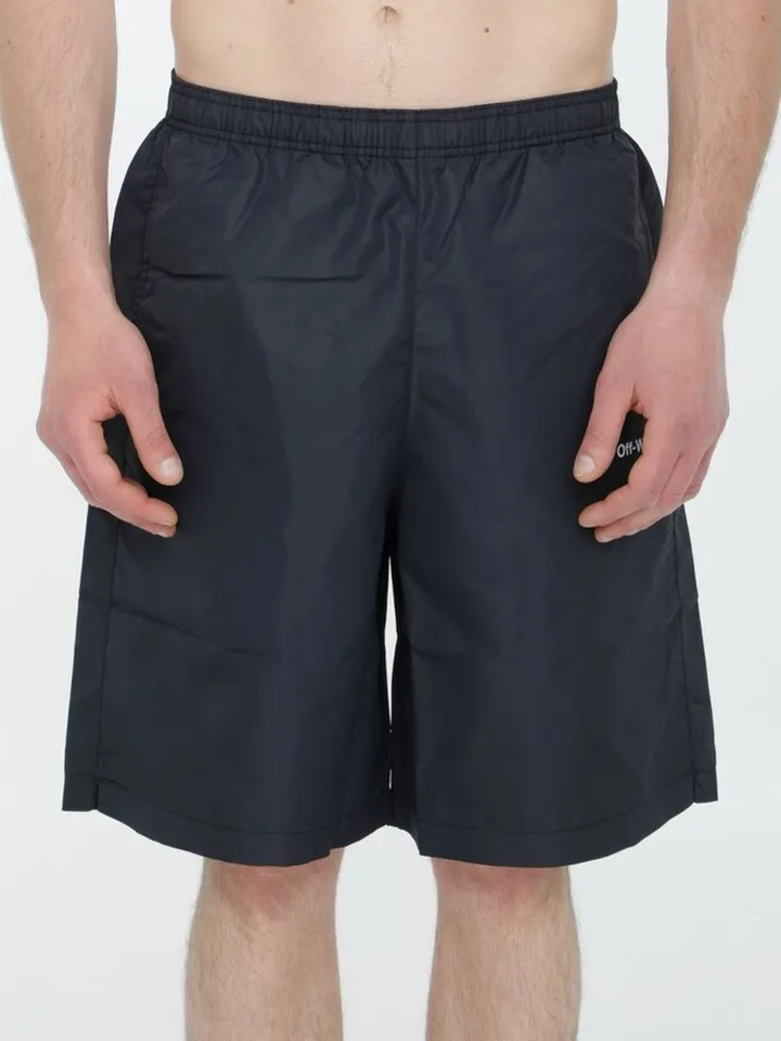 Off-White Logo Detailed Swimshorts