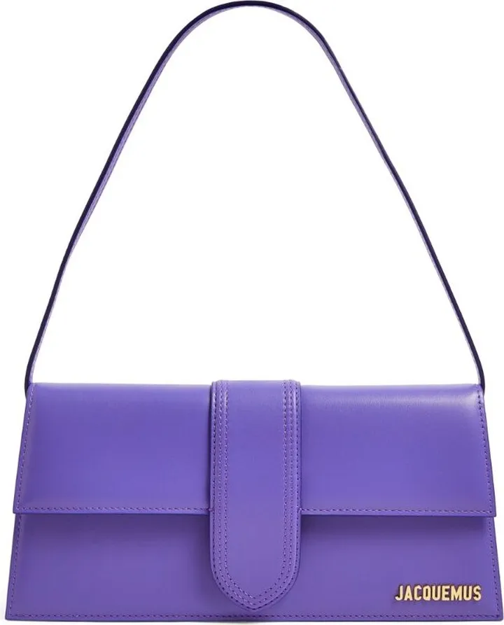 Jacquemus Leather Le Bambino Long Shoulder Bag