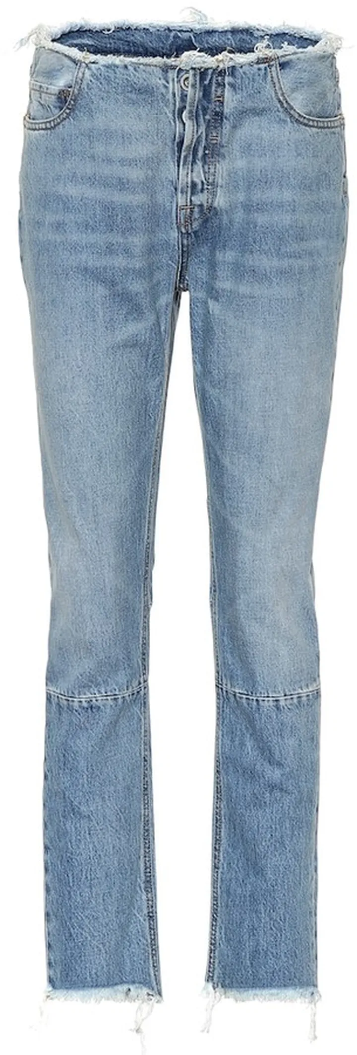 High-rise slim jeans