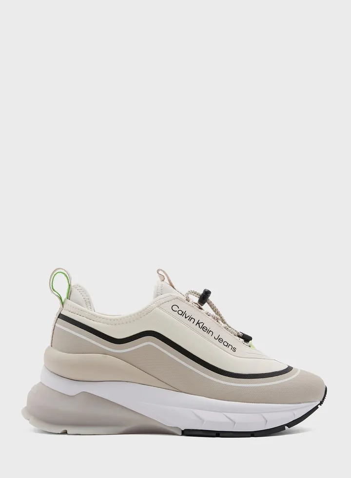 Wedge Runner Lace Ups Sneakers