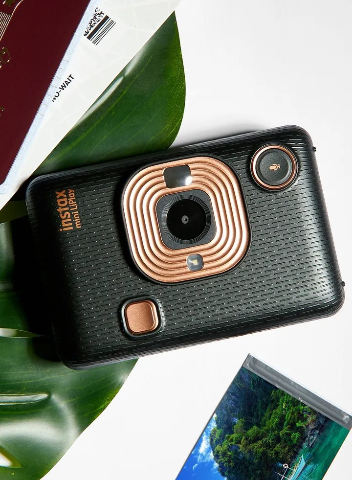 Instax Mini LiPlay Camera- Elegant Black