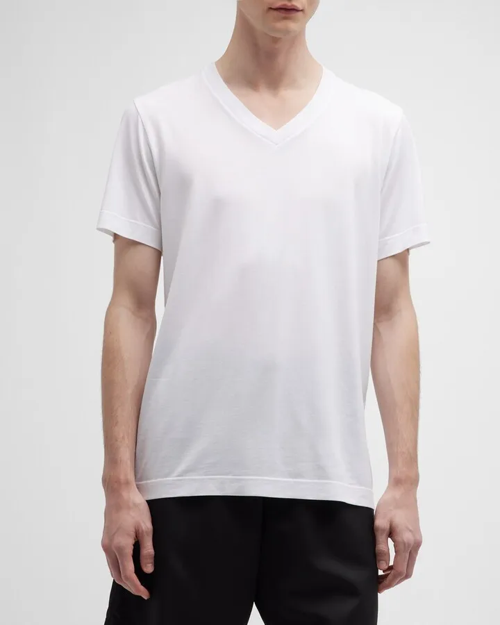 Men's V-Neck Stretch T-Shirt