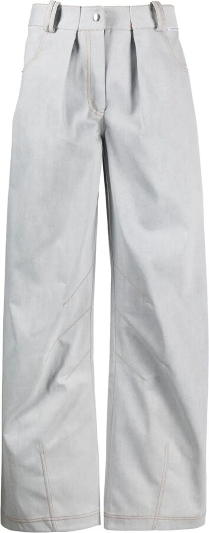 Mid-Rise Wide-Leg Jeans