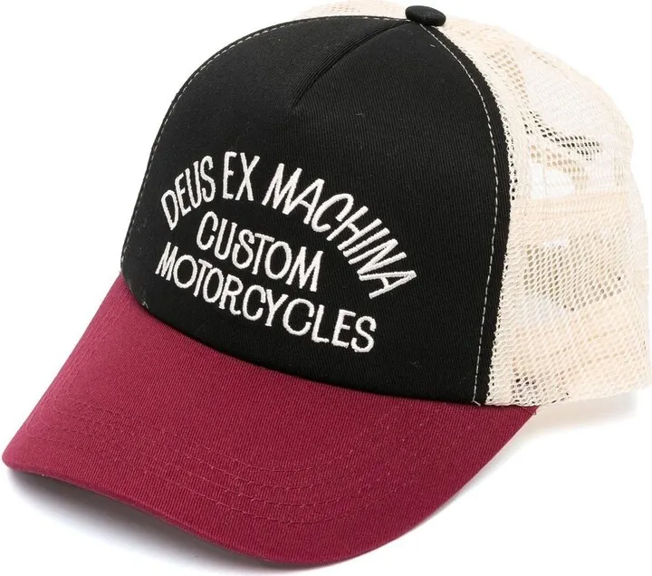 Logo-Embroidered Trucker Cap