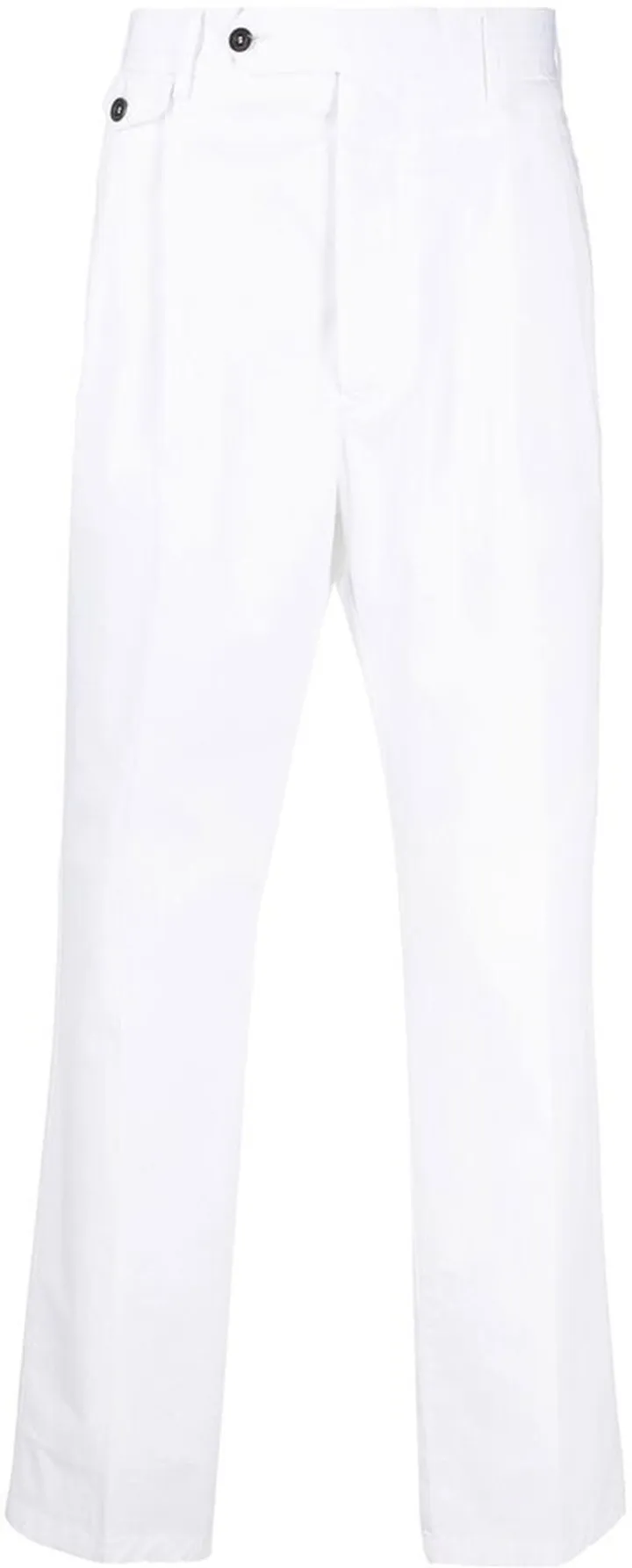 Cotton Tapered-Trousers