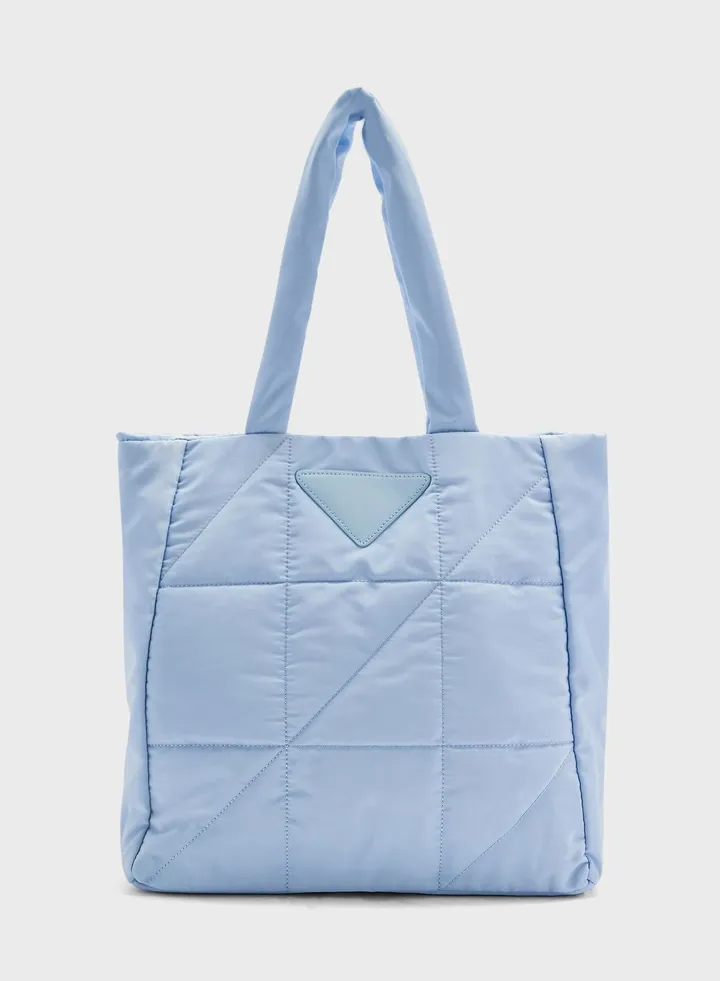 Padded Nappa Tote Bag