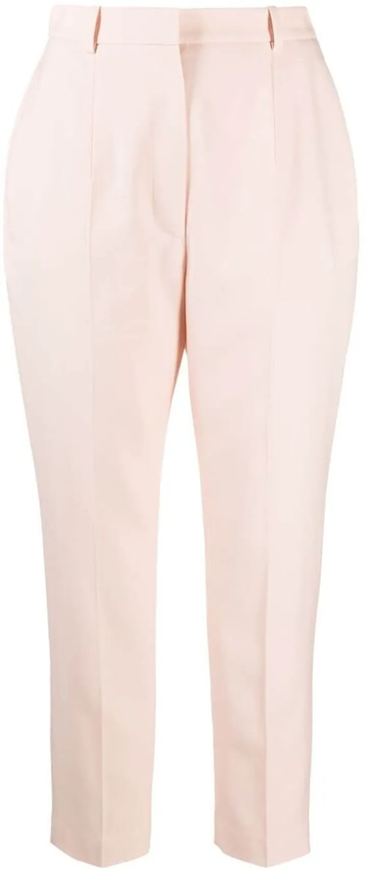 High-Waisted Tailored Trousers