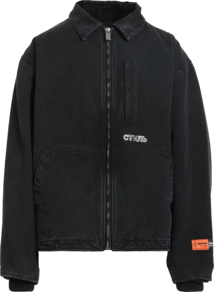 Denim Outerwear Black