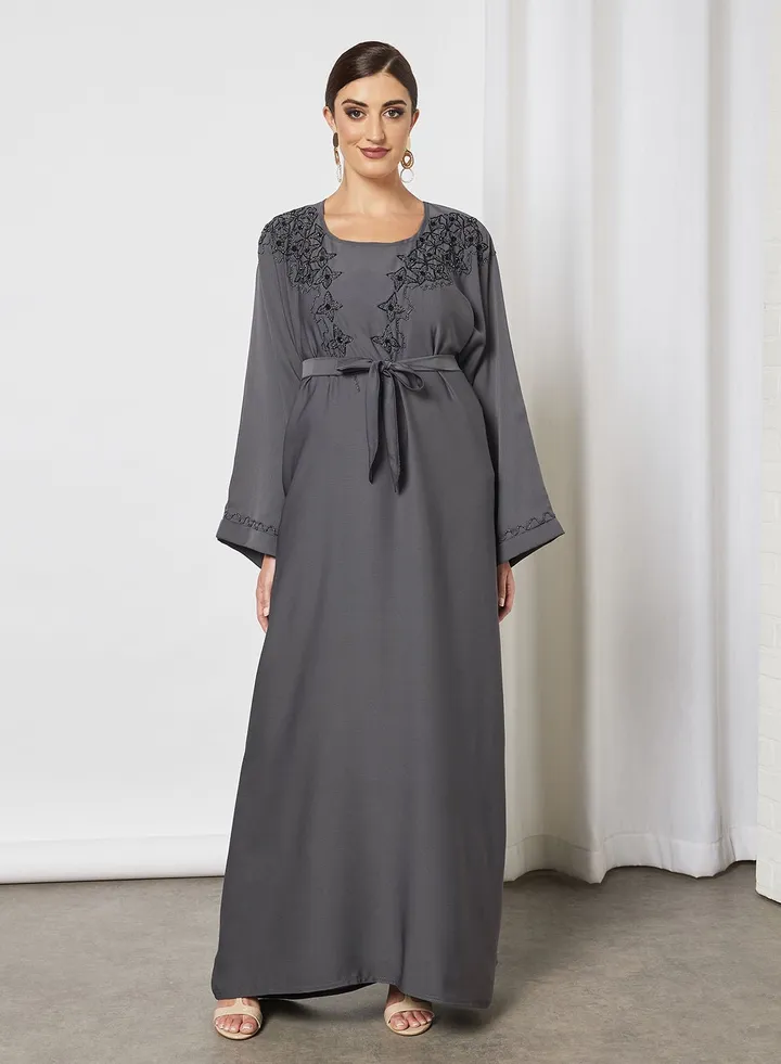 Abaya With Beadwork