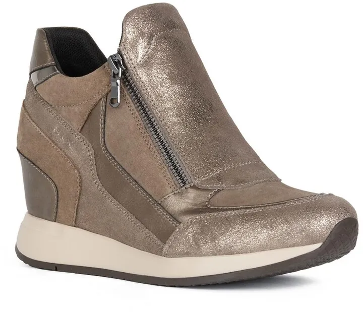 Wedge High Top Sneaker