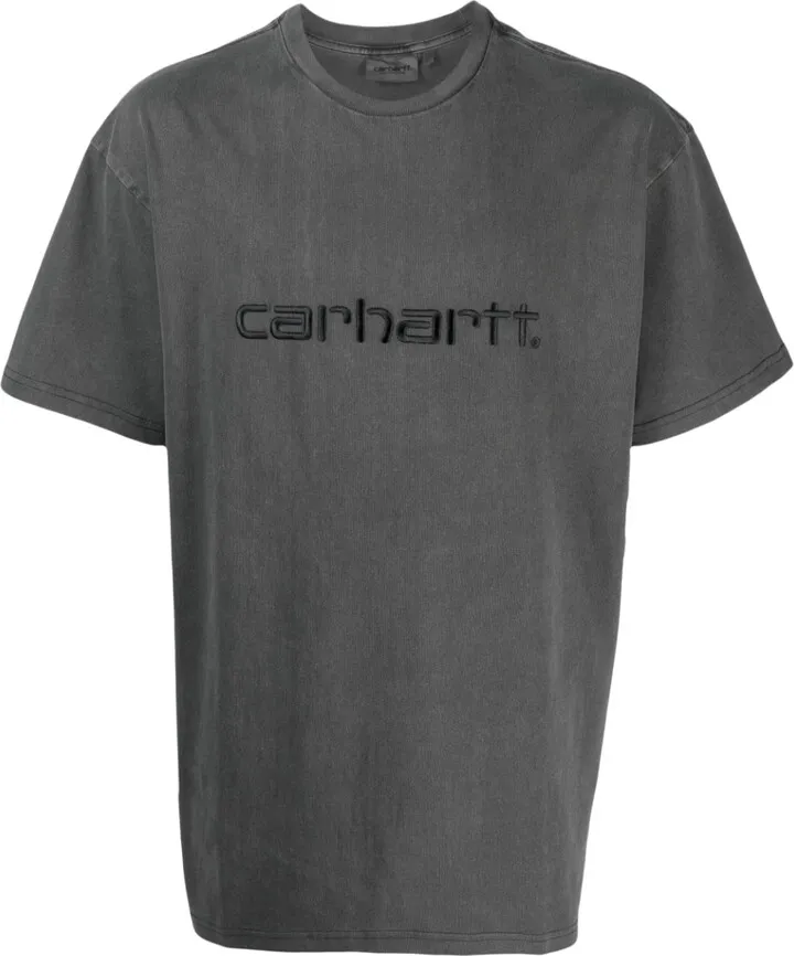 Duster logo-embroidered T-shirt
