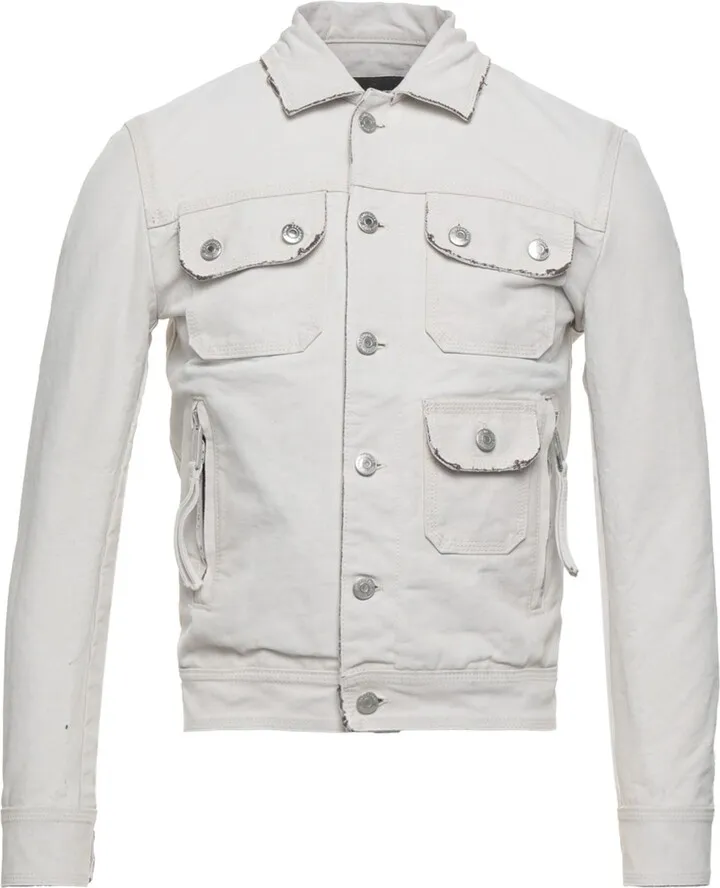 Denim Outerwear Light Grey