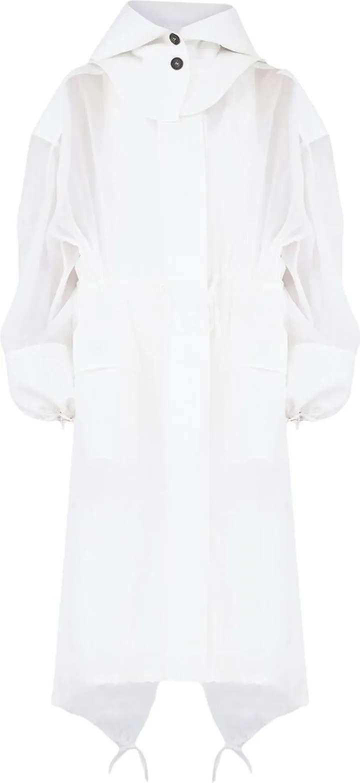 Unlined Organza Trench