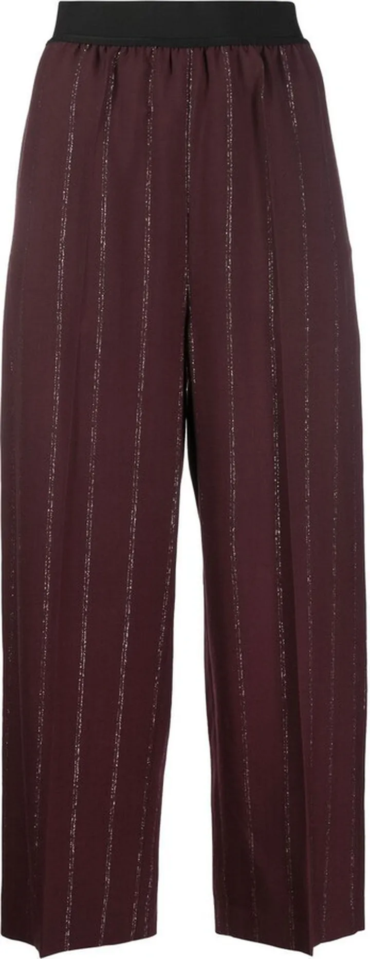 Striped Cropped Trousers