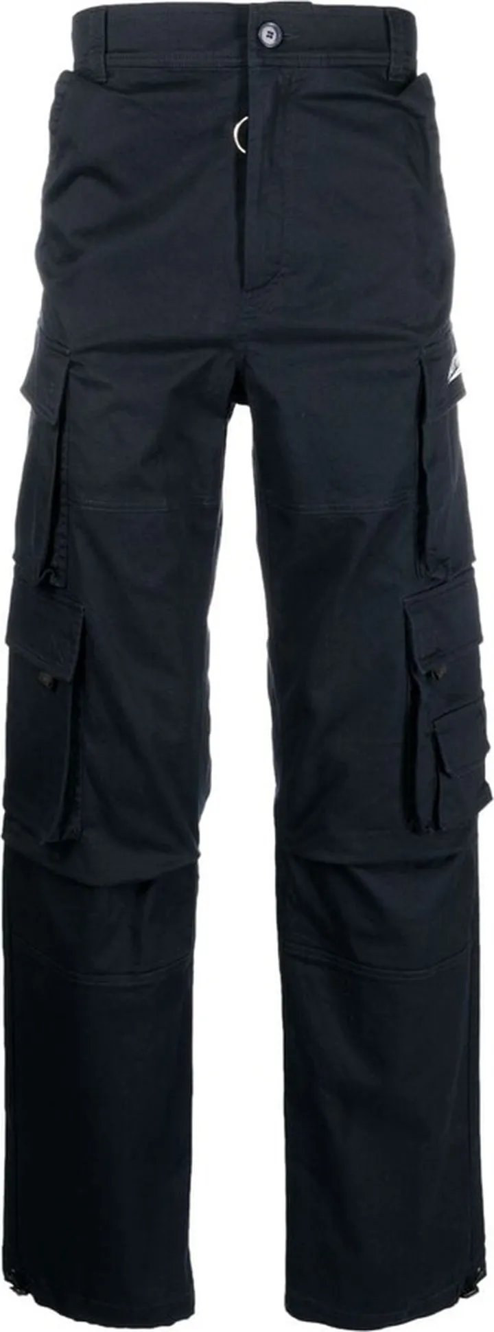 Straight-Leg Cargo Trousers