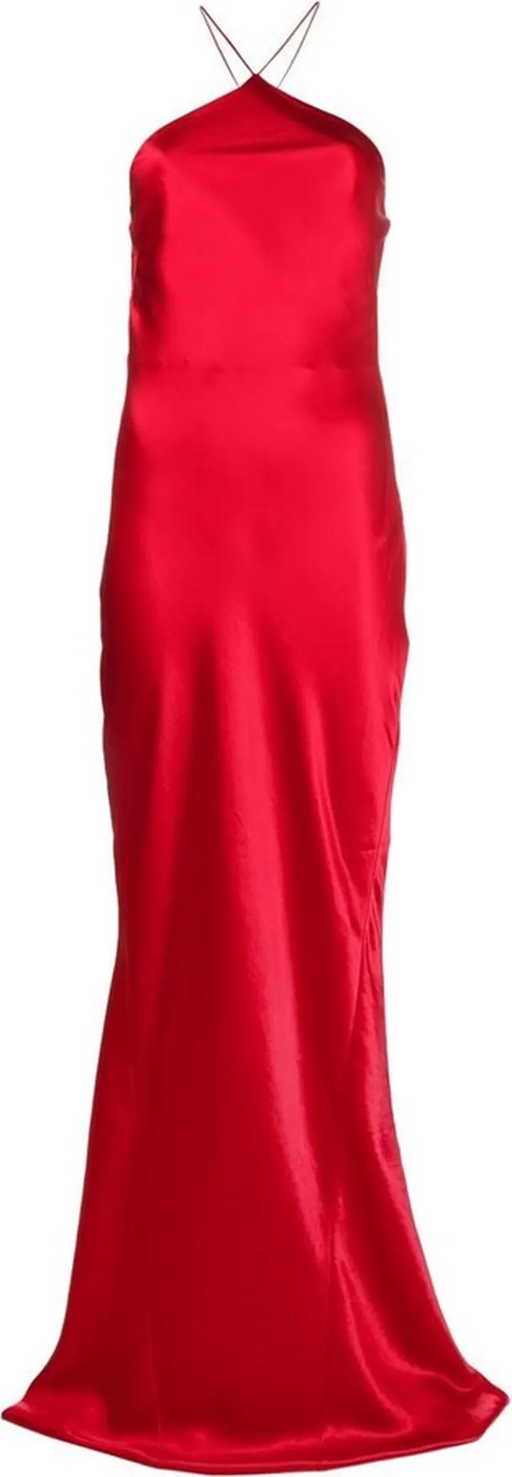 Halterneck Floor-Length Dress