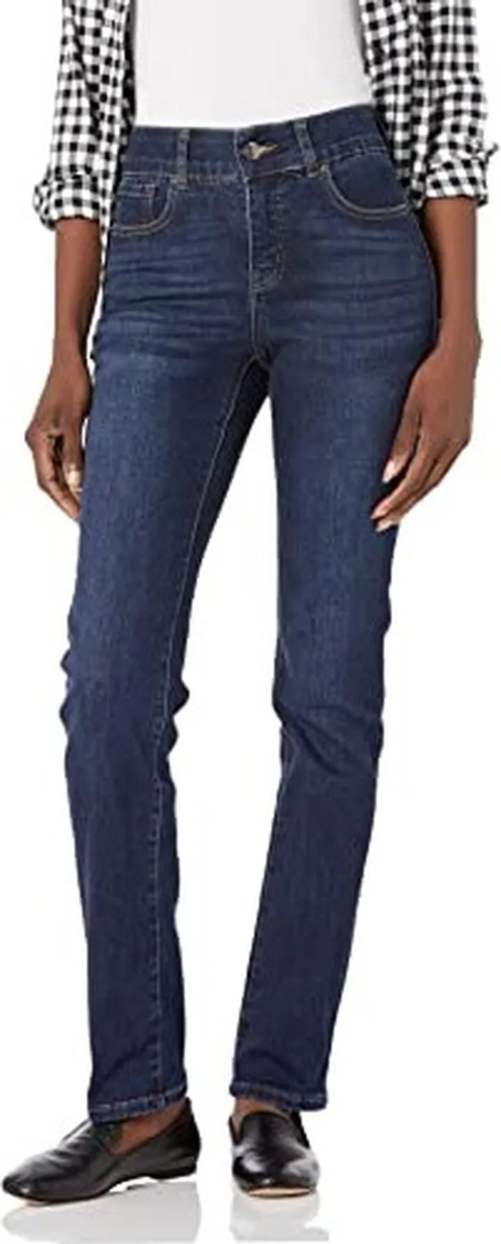 Tribal Women's Sophia 5 PKTS Curvy Straight Pant