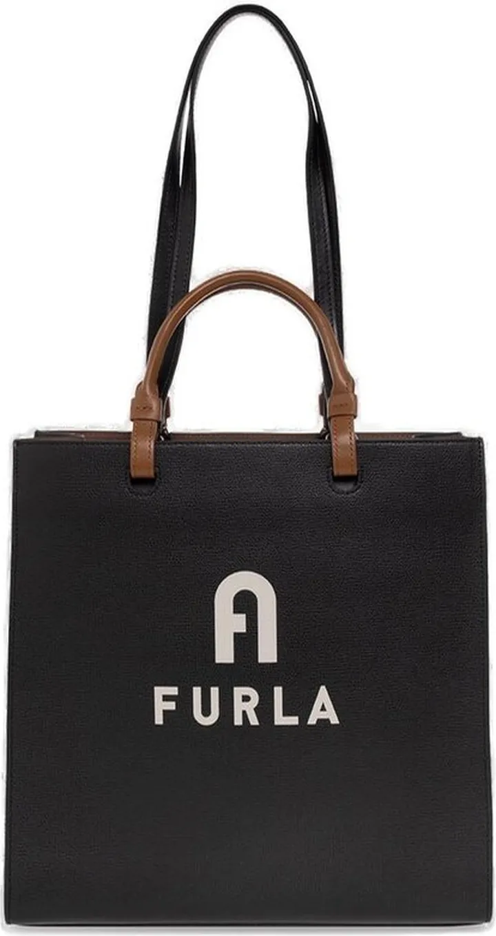 Furla Varsity Style Large Tote Bag