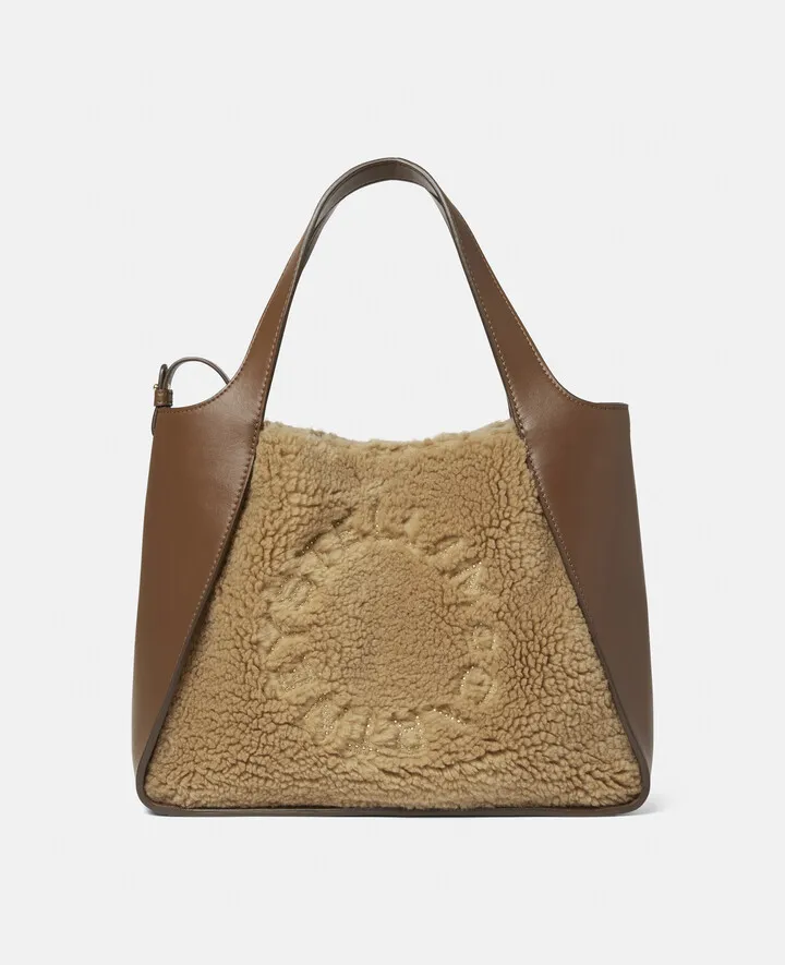 Stella McCartney - Stella Logo Teddy Mat Crossbody Bag