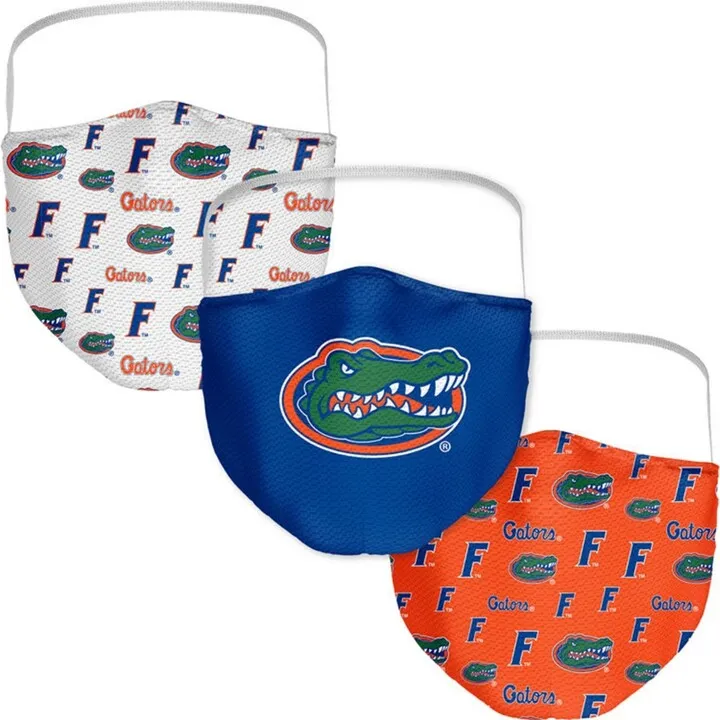 Fanatics Florida Gators 3-Pk. Face Mask