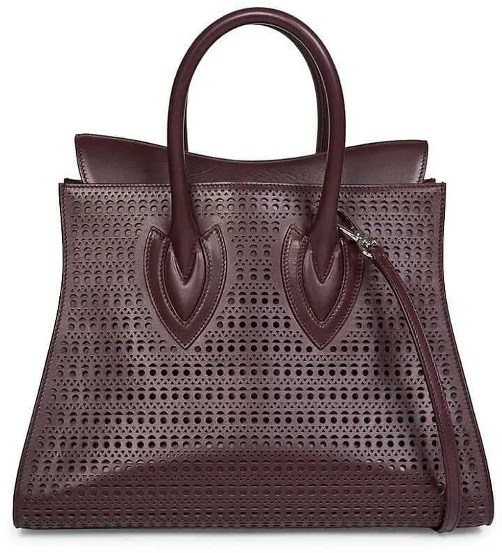 Sidi 31 Openwork Leather Tote
