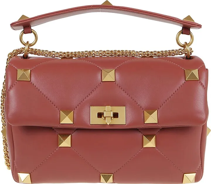 Large Shoulder Bag Roman Stud