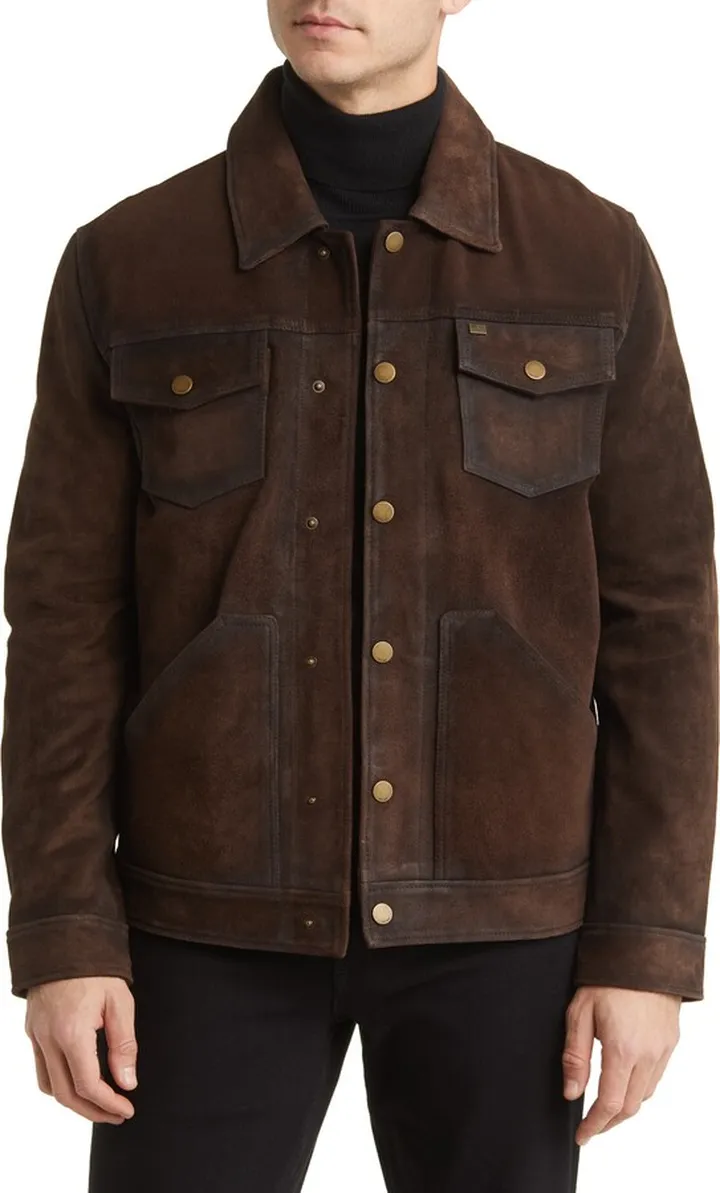Leather Trucker Jacket