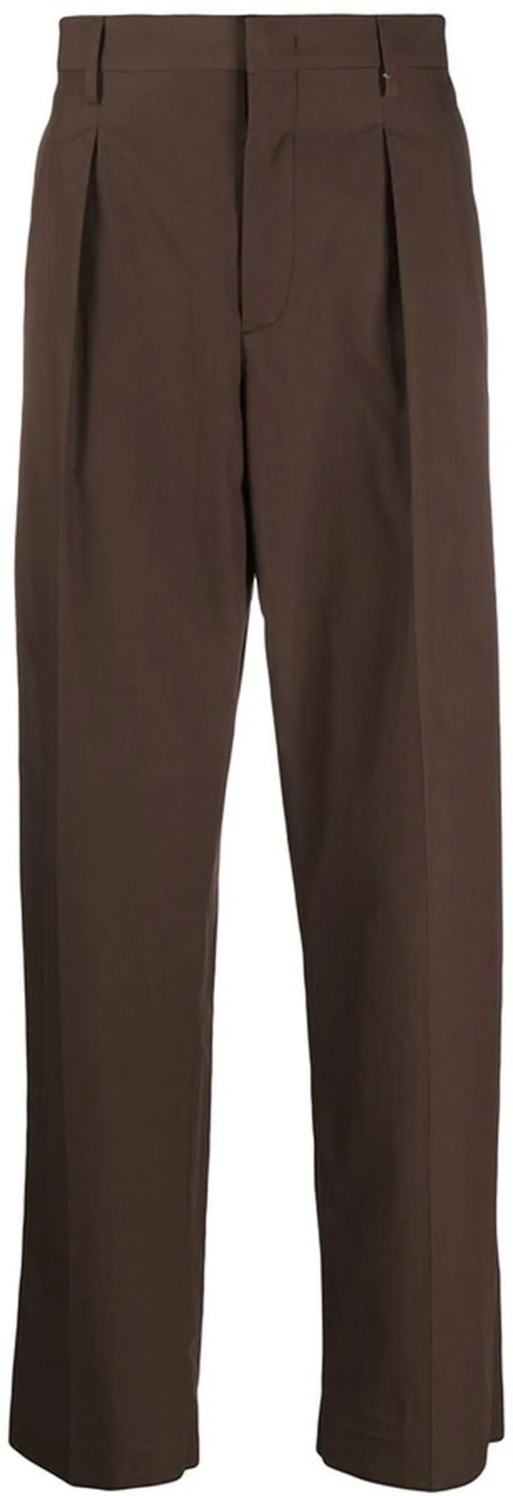 Wide-Leg Tailored Trousers
