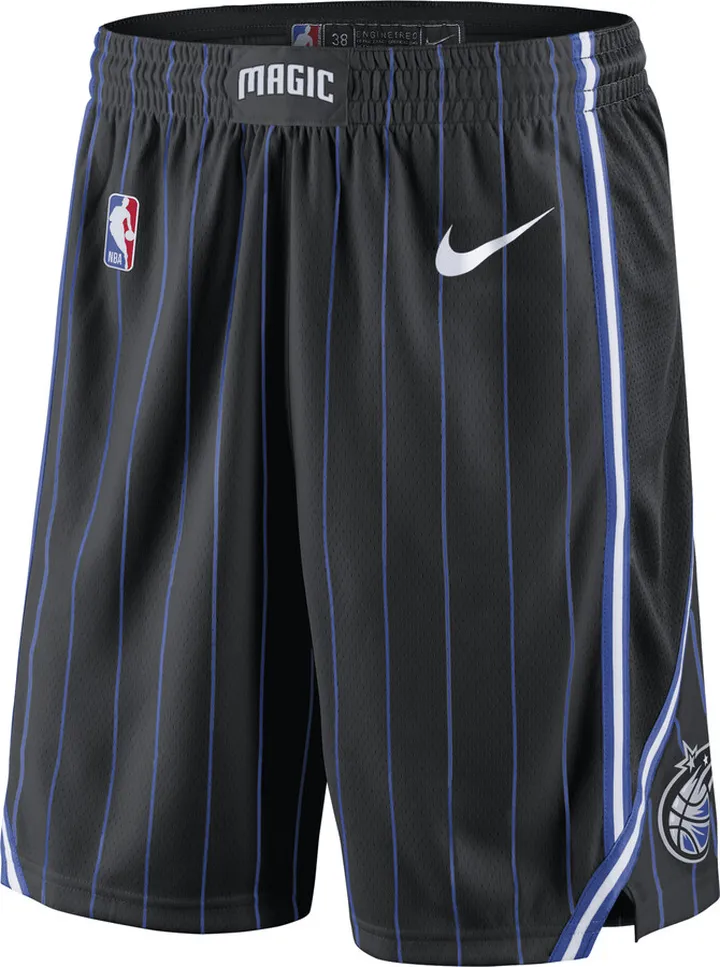 Orlando Magic Icon Edition Nike Men's NBA Swingman Shorts in Black