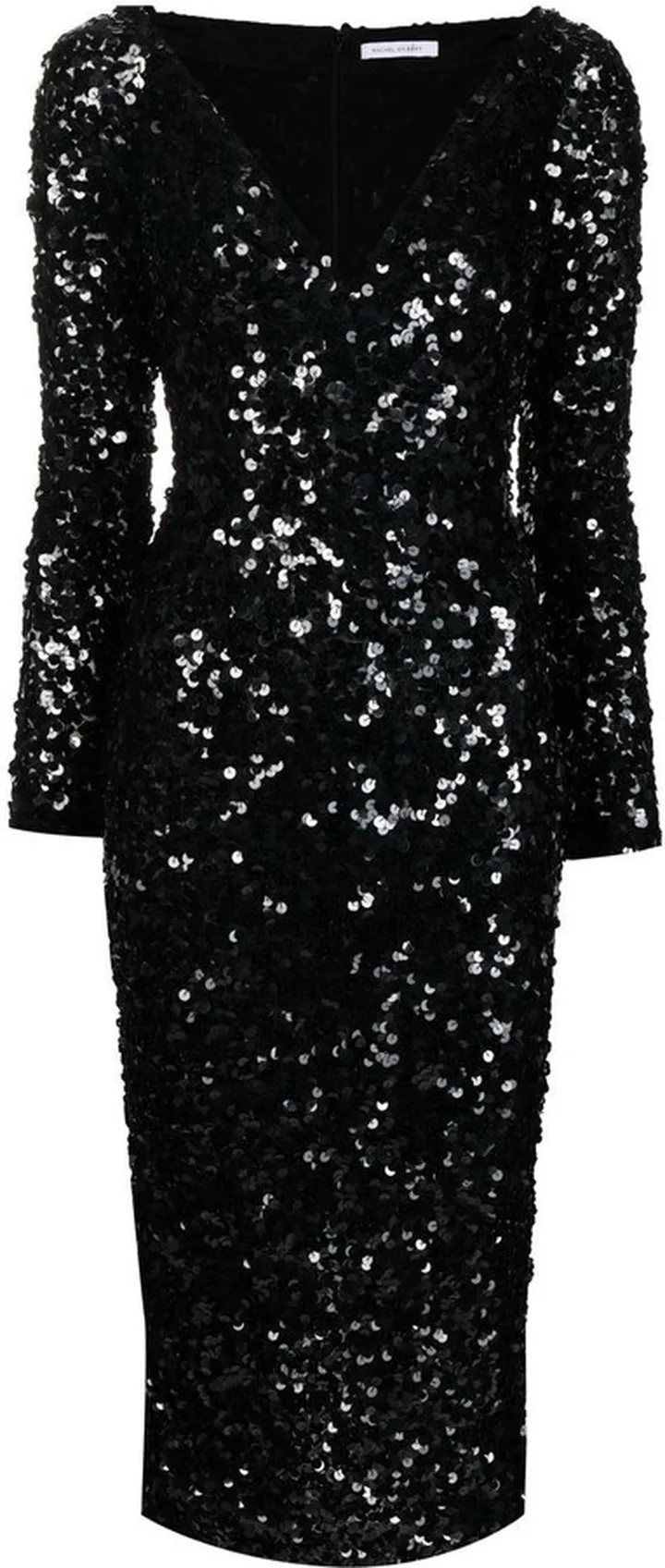 Fluer sequin midi dress