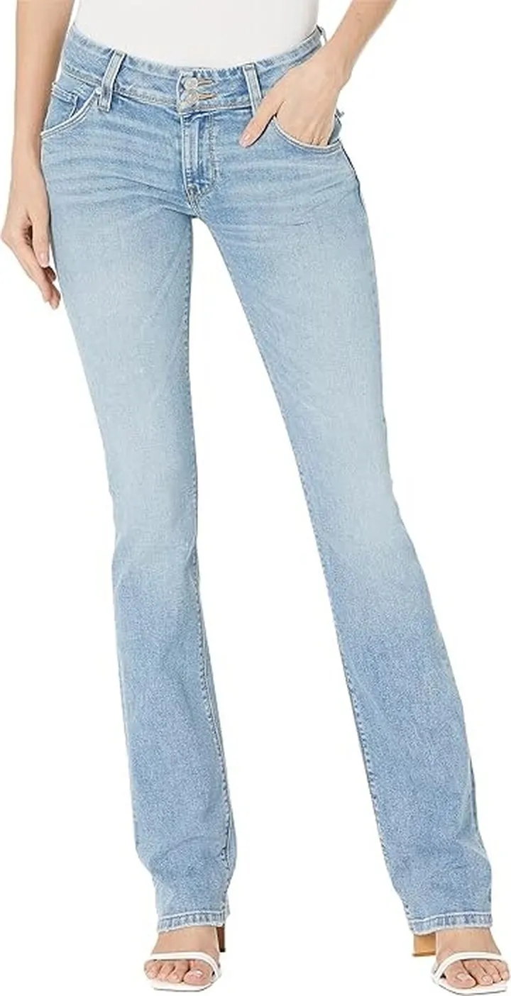 Hudson Jeans Beth Mid-Rise Baby Boot (Flap) in Motion (Motion) Women's Jeans