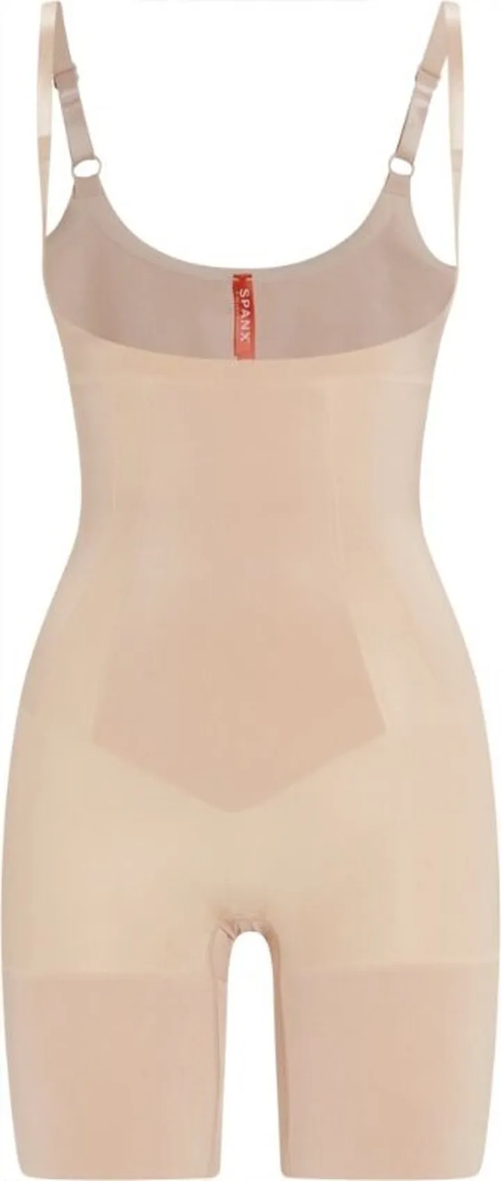 Spanx Open Bust Mid-Thigh Bodysuit