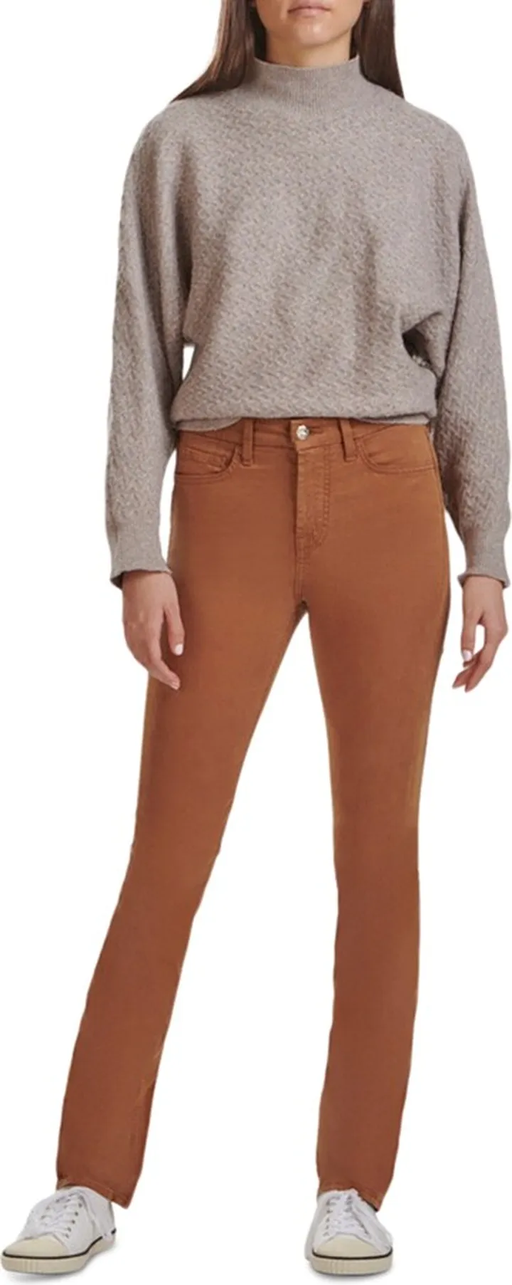 JEN7 by 7 For All Mankind Women's Slim Straight-Leg Jeans