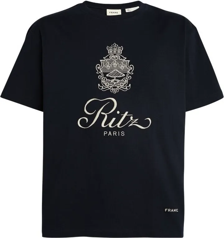 Frame X Ritz Paris Cotton T-Shirt
