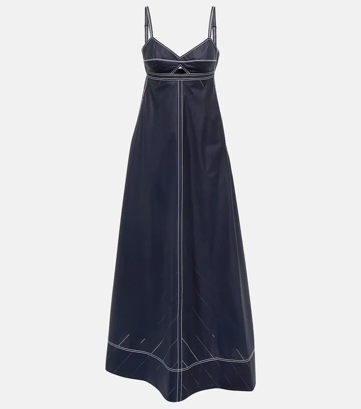 Cutout maxi dress