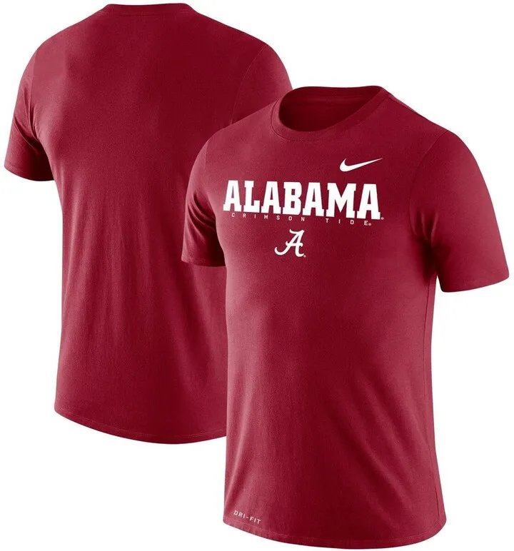 Men's Nike Crimson Alabama Crimson Tide Big and Tall Legend Facility Performance T-shirt