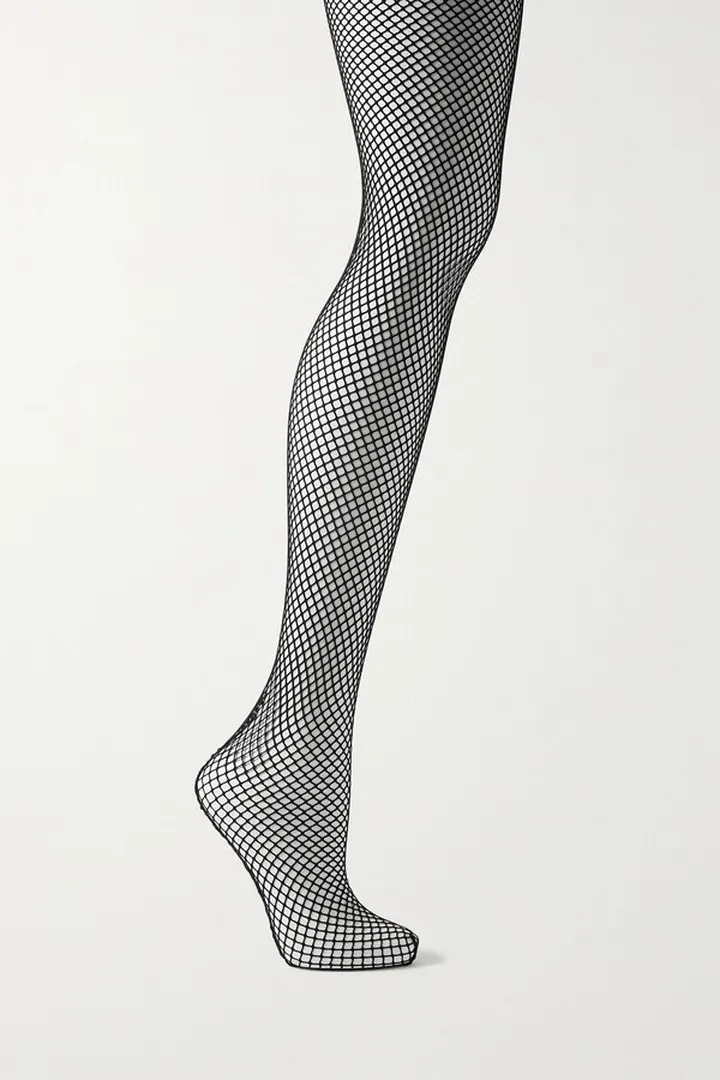 Balenciaga - Stretch-mesh Tights - Black
