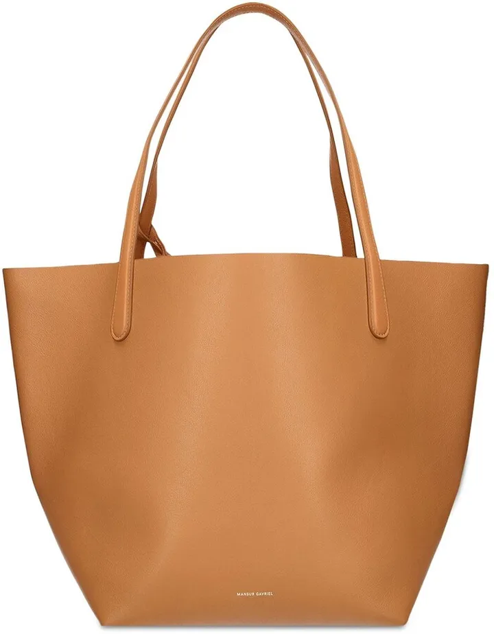 Everyday soft leather tote bag
