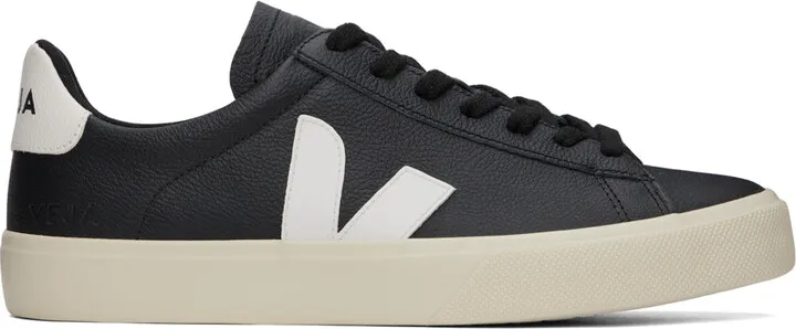 VEJA Black Campo Sneakers